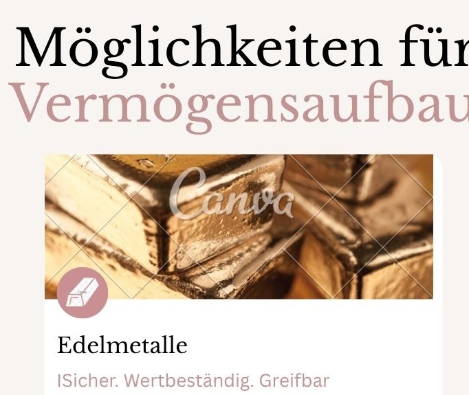 Edelmetalle
